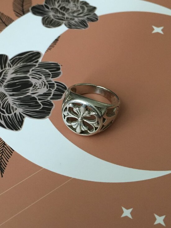 Jewelry - Y2K 925 Signed Silver Renaissance Fair D&D Knights Cross Ring